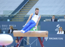 Bakıda idman gimnastikası üzrə Dünya Kuboku yarışlarının ilk günü start götürüb. Azərbaycan, 19 fevral, 2016